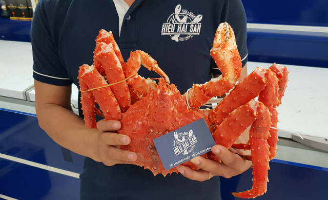 cua hoàng đế alaska cua king crab cua alaska