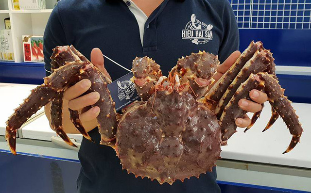 cua hoàng đế alaska cua king crab