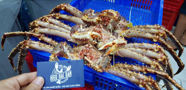 cua hoàng đế cua alaska cua king crab