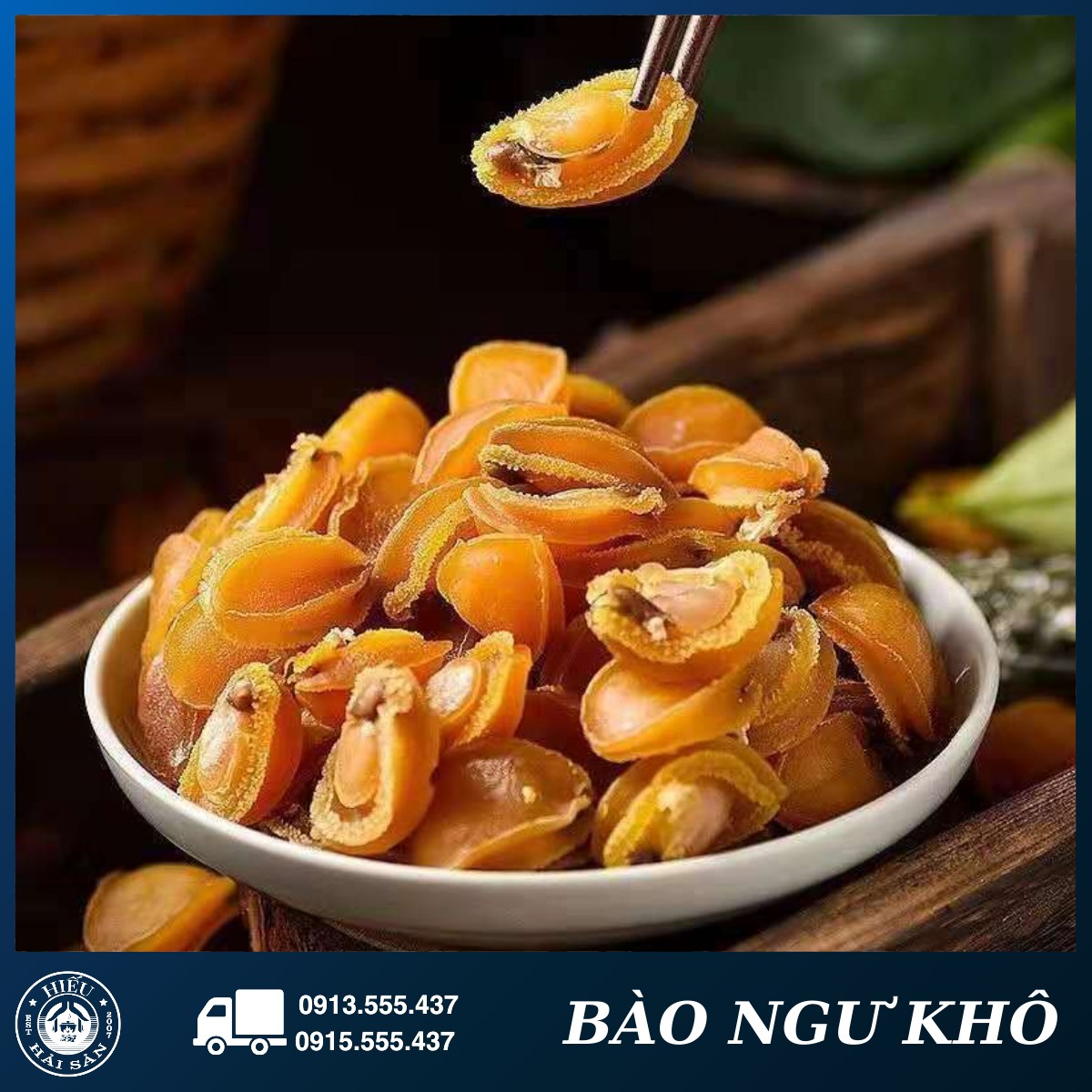 Bào ngư Việt Nam khô (50 - 60 con)