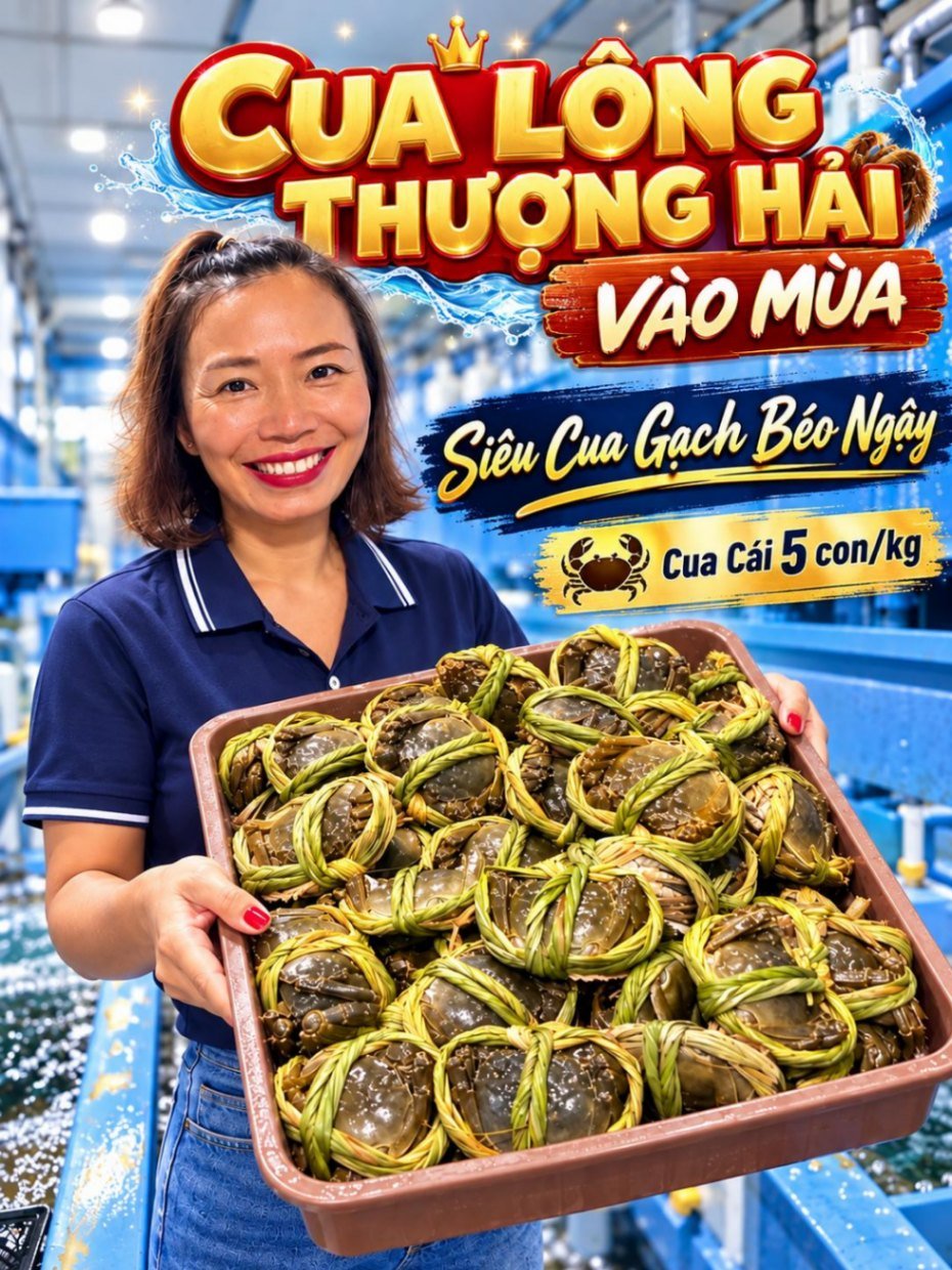 Cua Lông Thượng Hải – Chia Sẻ Kinh Nghiệm Mua Hải Sản Online