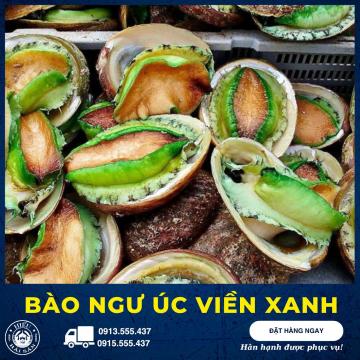 Bào Ngư Úc Viền Xanh Còn Vỏ